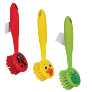 DISH BRUSH ASSTD DESIGN 18cm