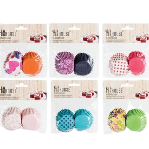 BAKING-CUP PAPER CUPCAKE 50PCE HILLHOUSE