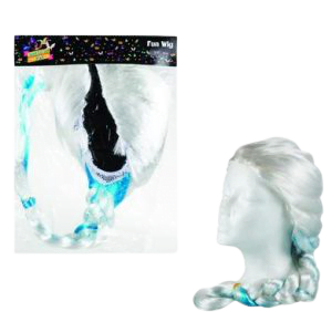 DRESS UP WIG ICE PRINCESS 60cm