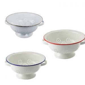COLANDER ENAMEL 24cm