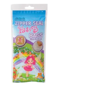 DISPOSABLE BAG ZIPER-KIDS 50Pc 16x14cm
