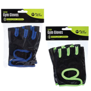 FITNESS GYM GLOVES MEN ASSORTED 2PC