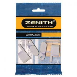 CURTAIN END-CAPS 4PCE "C"-RAIL    ZENITH
