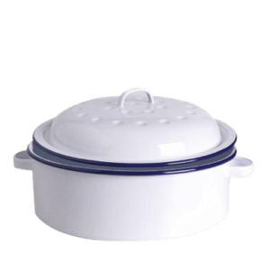 ROASTER ENAMEL 1st-GRADE ROUND 20cm