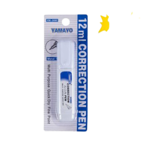 CORRECTION FLUID PEN YAMAYO MTL TIP 12ml
