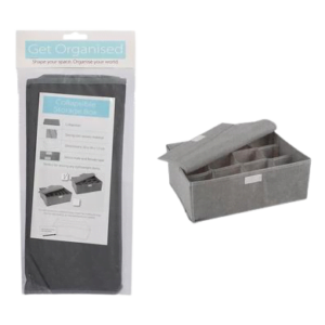STORAGE BOX NON-WOVEN 33x24x12cm