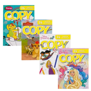 BOOK COPY COLOUR DISNEY 24P ASSTD