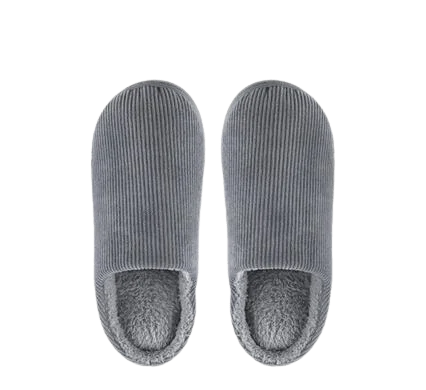 SLIPPER SLIP-IN GREY GRAIN SIZE 8