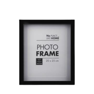 PICTURE-FRAME PL SHADOW BOX 20x25cm BLK