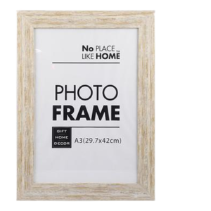 PICTURE-FRAME PL MUSTARD STRESSED A3
