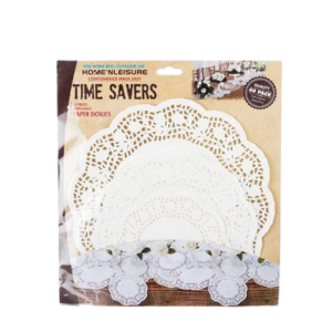 DOILIE PAPER RND WHITE 60PC (15/20/25cm)