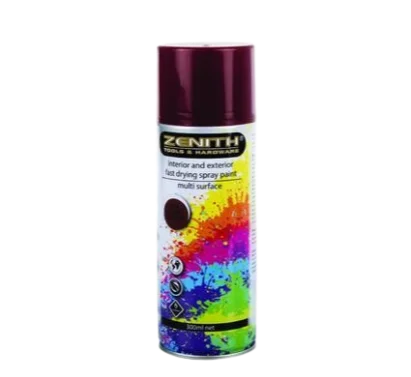 SPRAY-PAINT ZENITH 300ml NET GLOSS-BROWN