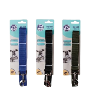 PET DOG-LEAD NYLON ASSTD-COLOR 23x1800mm