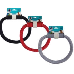 PET DOG TOY TUG-ROPE ROUND WITH HANDLE