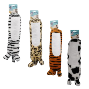 Pet Dog Toy Plush Long Wildlife Ass 40Cm
