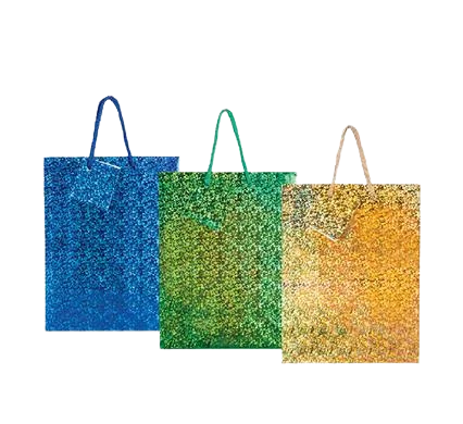 GIFT-BAG HOLOGRAM SML 11x14cm GLOSS