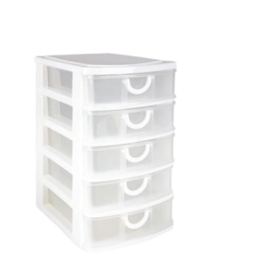 STORAGE UNIT 5xDRAWERS 19x13.5x24.5cm