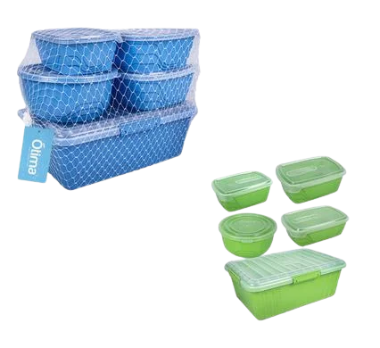 CONTAINER SET 5PC OTIMA