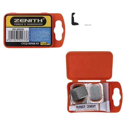 CYCLE REPAIR-KIT 11PCE PL-BOX     ZENITH