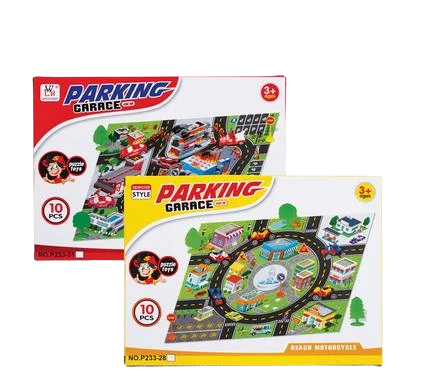 VEHICLE PLAYMAT 1 CAR & ACC 82.50x70cm