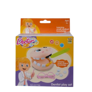 PLAY-SET DOCTOR DENTIST CHECKUP 23PC
