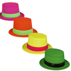 DRESS UP TOP HAT ASSTD