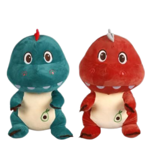 PLUSH DINOSAUR SMILING TEETH 45cm