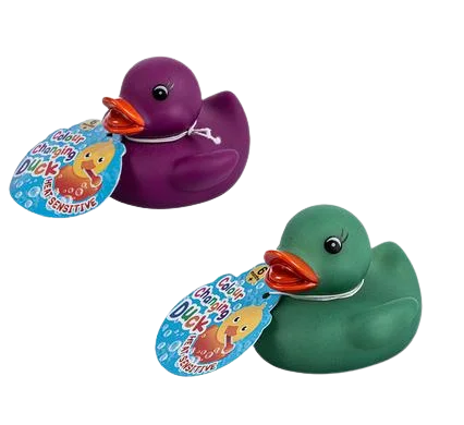 BABY VINYL THEMED DUCK 5.6cm, COLOURCHAN