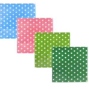 SERVIETTES 2PLY 33cm 20PC DOTS