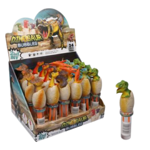 BUBBLE NOVELTY DINO IN EGG 17cm