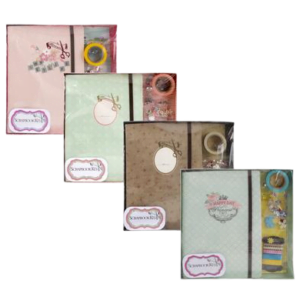 SCRAPBOOK KIT PRE DESIGN BOXED ASSTD