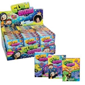 STICKER GLOW-IN-THE-DARK ASSTD