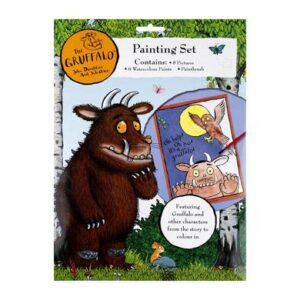 BOOK ACTIVITY PAINTING SET GRUFFALO