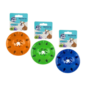 PET DOG TOY UFO TPR FOR TREATS 10cm