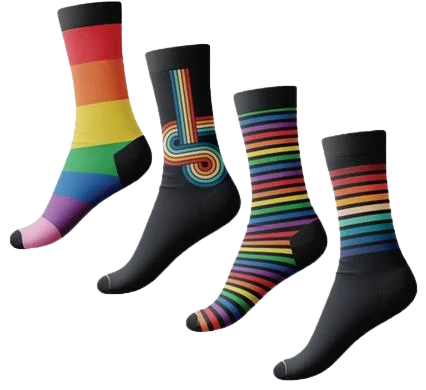 SOCKS UNISEX STRIPE DESIGNS