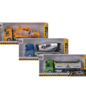 Die Cast Single Truck Pull Back 20Cm