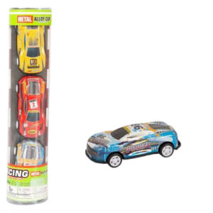 Die Cast Set 6Pcs Pull Back Racer 6Cm
