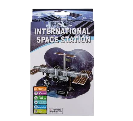 PUZZLE 3D BOARD INTERNATIONAL SPACE STAT