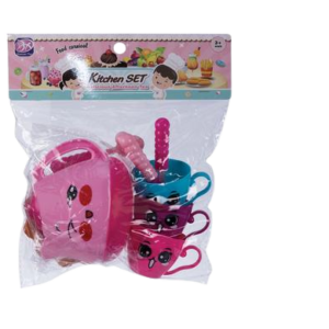 Play Set Tea Set Faces 10Pc