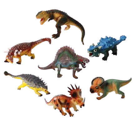 ANIMALS DINOSAURS W/SOUND 19-24cm