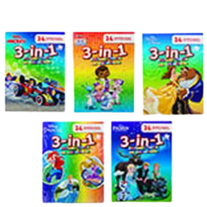 Book Reader Afr Disney 3-In-1 Asstd