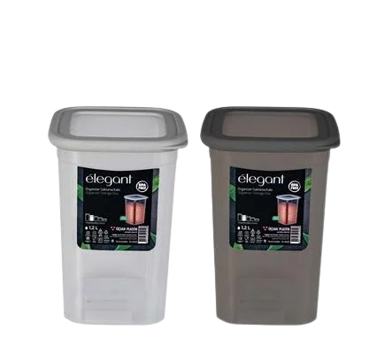 CONTAINER ELEGANT 1.2L 11x11x16cm