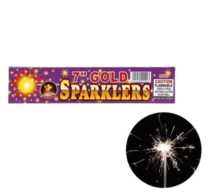 PARTY SPARKLERS 18cm PACK OF 6