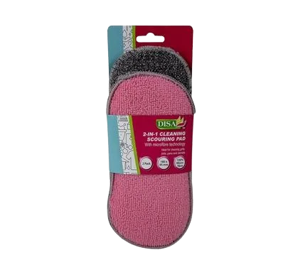 SCOURER MICROFIBRE 2-PACK