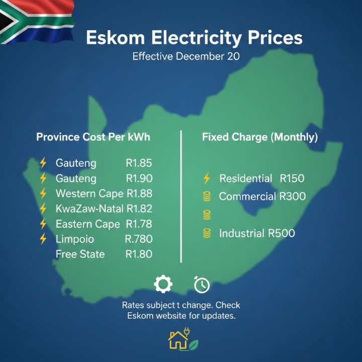 Province Wise Eskom