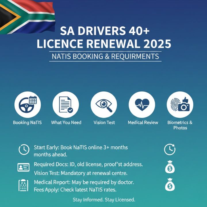 South Africa Licence Renewal Rules 2025 